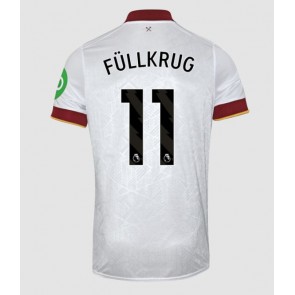 West Ham United Niclas Fullkrug #11 Rezervni Dres 2024-25 Kratak Rukavima